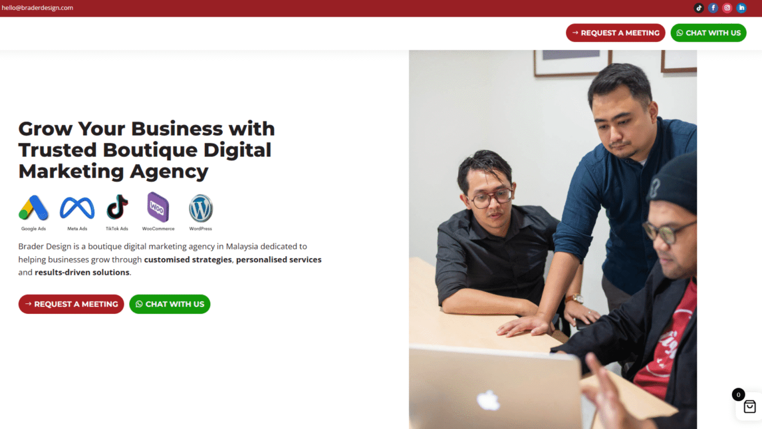 Brader Design Digital Agency Malaysia