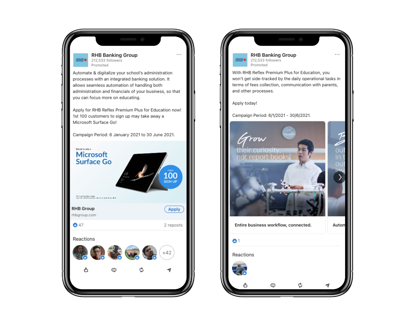 Linkedin Narrative-led Creative Matters​