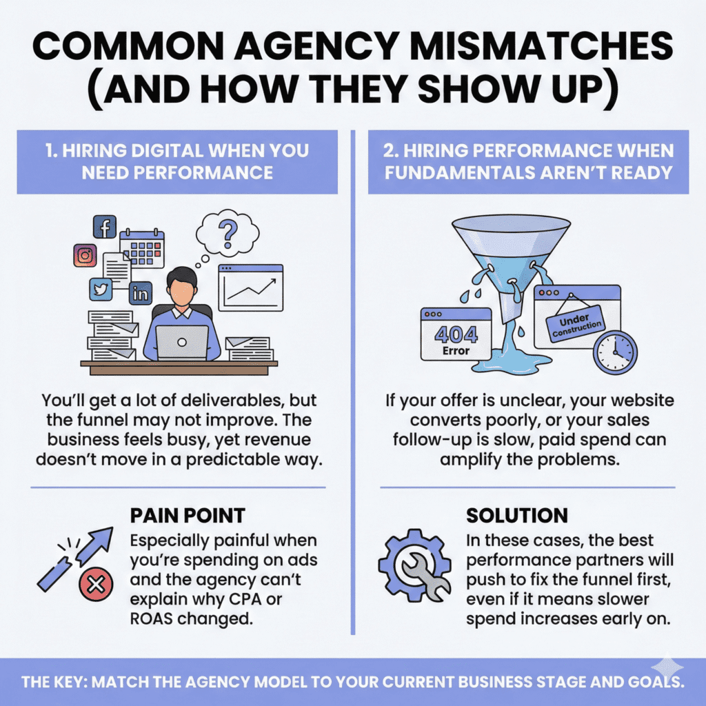 common agency mismatches
