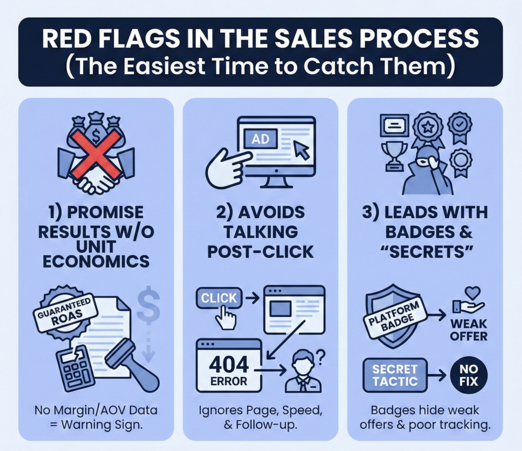 red flags in sales process