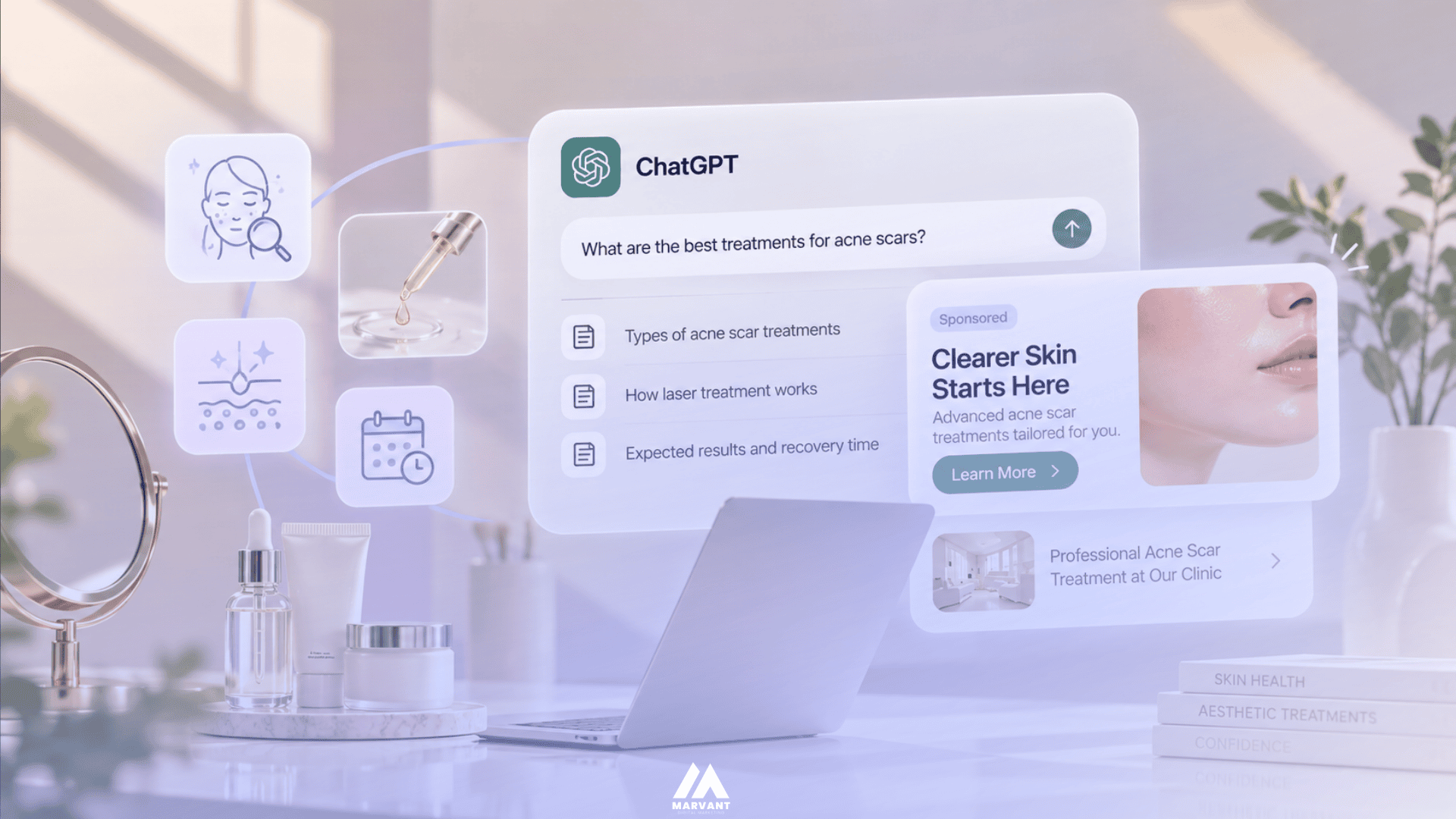 chatgpts ads for beauty aesthetic